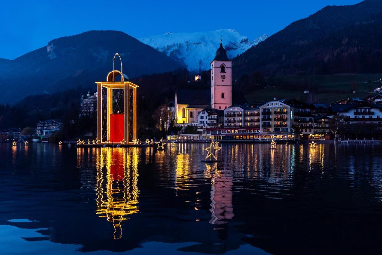 Hotel Youhey Am Wolfgangsee Strobl Exterior foto